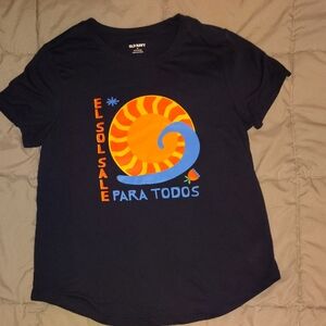 Old Navy Black Graphic Tee